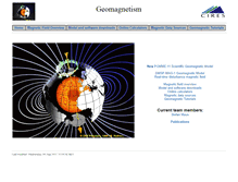 Tablet Screenshot of geomag.us